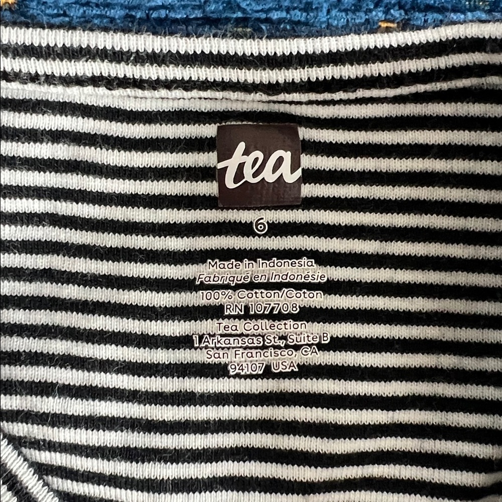 Mini Boden Multicolor Heart & Tea Collection Striped Yellow Floral Dress Bundle - Picture 10 of 14